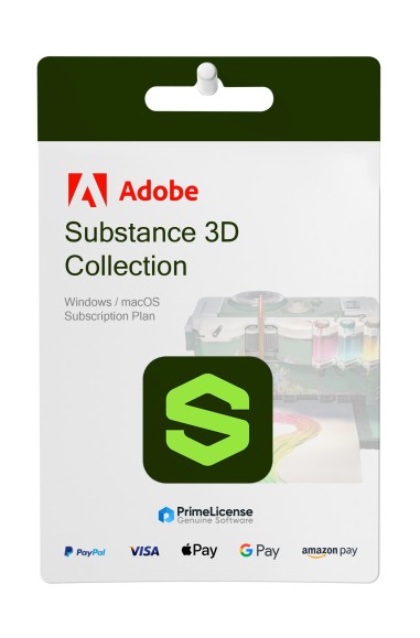 Adobe Substance 3D Collection - Original Software Licences