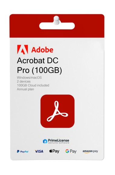Adobe Acrobat Pro - Formule d'abonnement - Licences logicielles originales