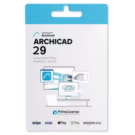 Chiave di licenza originale Graphisoft ArchiCAD 29
