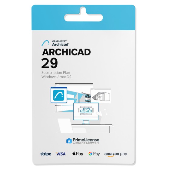 Originaler Graphisoft ArchiCAD 29-Lizenzschlüssel
