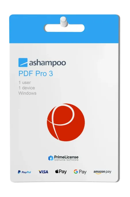 Ashampoo PDF Pro 3 - Original Software Licences