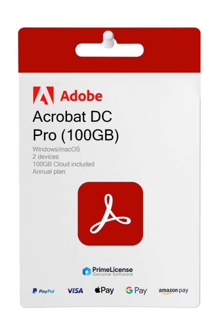 Adobe Acrobat Pro - Original Software Licences