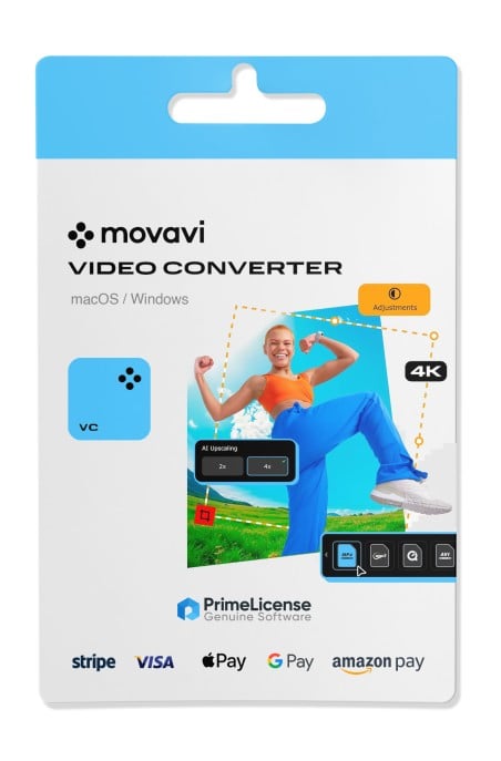 Movavi Video Konverter - Originale Softwarelizenzen