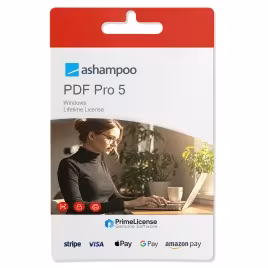 Activation key for Ashampoo PDF 5 Pro