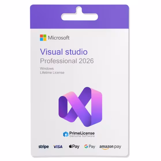 Lifetime licence of Microsoft Visual Studio 2026 Professional