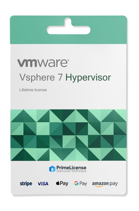VMware Vsphere Hypervisor 7 - Lifetime License - Original Software Licenses