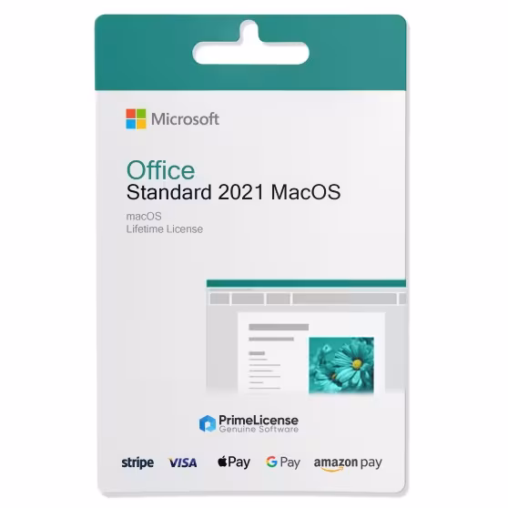 Office Standard Unbefristete Lizenz 2021 Mac