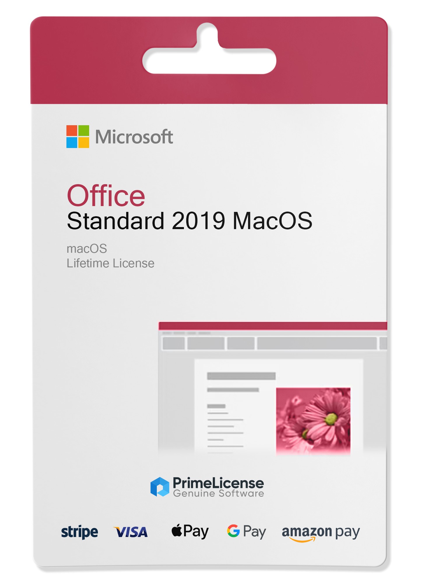 Office Standard 2019 Mac