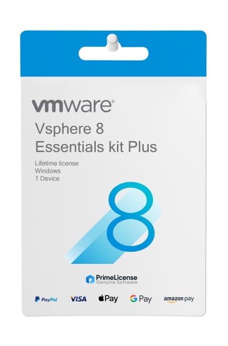 VMware Vsphere Essentials Kit Plus 8 - Lifetime Licence - Original Software Licences