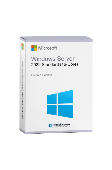 Windows Server 2022 Standard (16 cœurs)