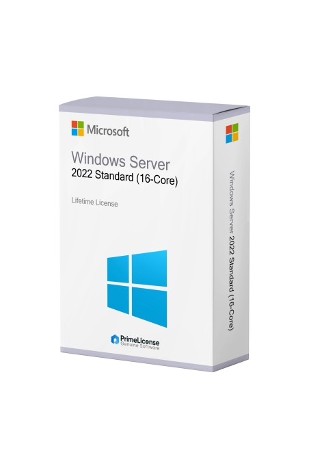 Windows Server 2022 Standard (16 cœurs)