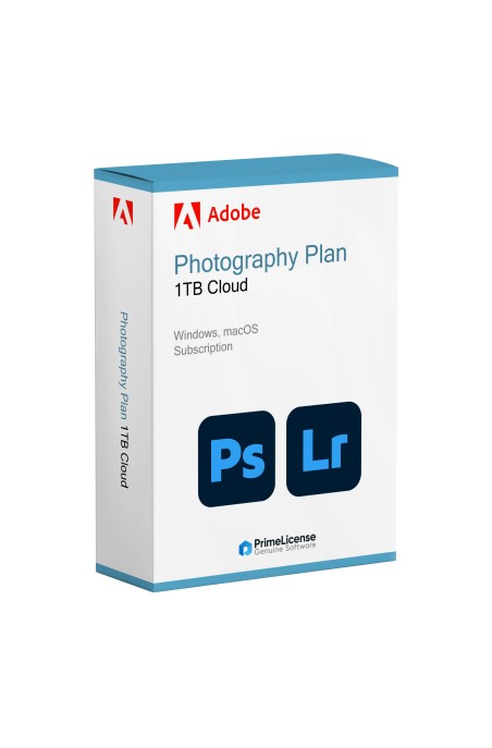 Adobe Photography Plan - 1TB Cloud