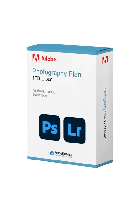 Adobe Photography Plan - 1TB Cloud
