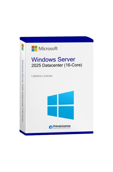 Windows Server 2025 Datacenter (16-Core)