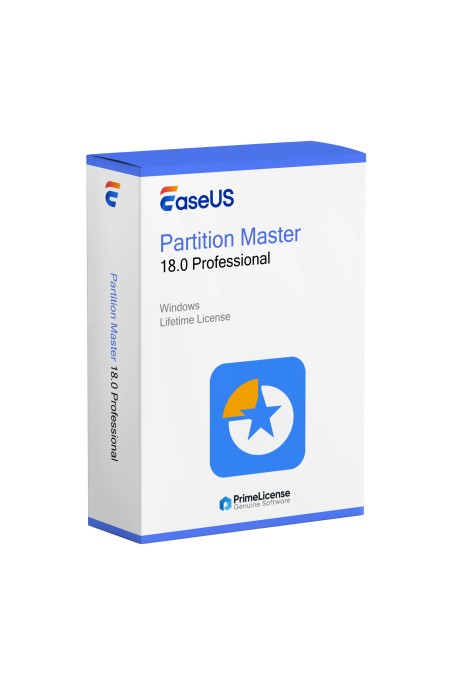 EaseUS Partition Master 18.0 Professional