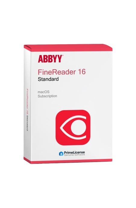 Abbyy FineReader 16 Standard for Mac – Subscription