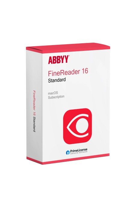 Abbyy FineReader 16 Standard Mac - Abbonamento