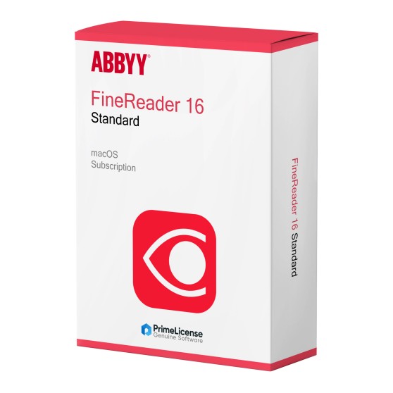 Abbyy FineReader 16 Standard Mac - Abbonamento