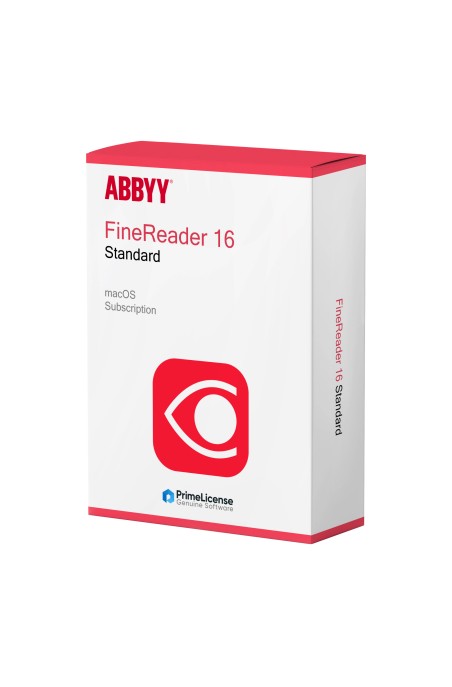 Abbyy FineReader 16 Standard for Mac – Subscription