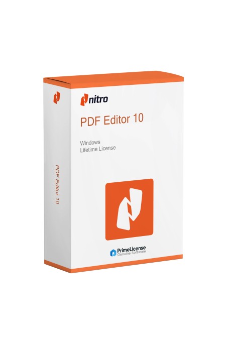 Nitro 10 - Editor PDF