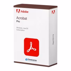 Adobe Acrobat Pro - Formule d'abonnement