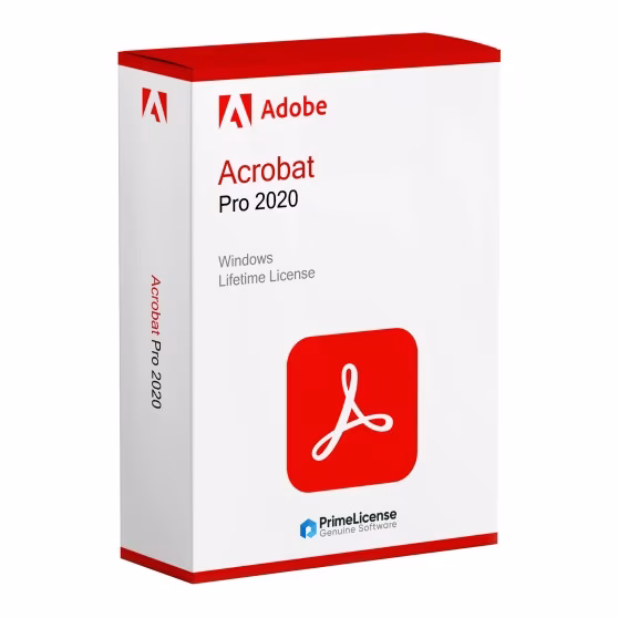 Adobe Acrobat Pro DC 2020 (Windows PC)