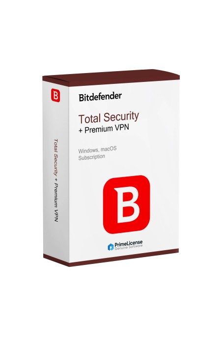 BitDefender Total Security + Premium VPN