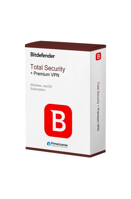 BitDefender Total Security + Premium VPN