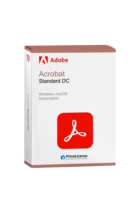 Adobe Acrobat Standard DC (Subscription)