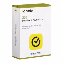 Symantec Norton 360 Premium + 75GB Cloud