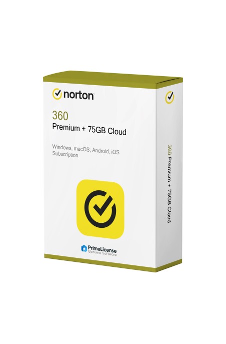 Symantec Norton 360 Premium + 75GB Cloud