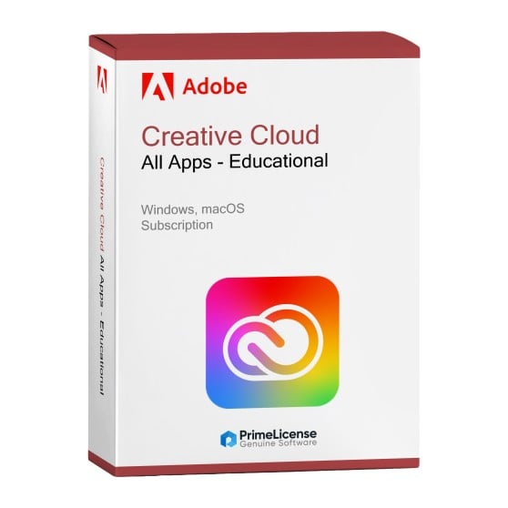 Adobe Creative Cloud Toutes les applications - Éducation