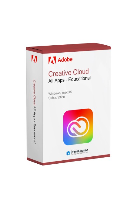 Adobe Creative Cloud Toutes les applications - Éducation