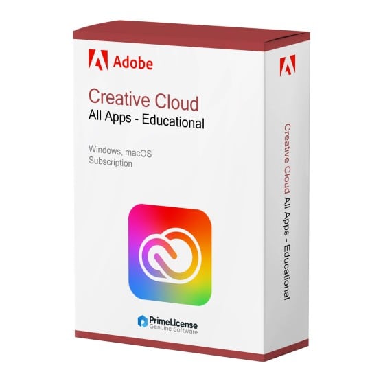 Adobe Creative Cloud Toutes les applications - Éducation