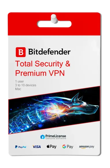 BitDefender Total Security + Premium VPN BitDefender - 1