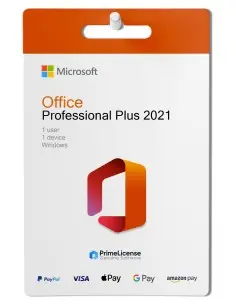 Clé produit authentique pour licence à vie de  Office 2021 Professional Plus