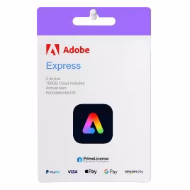 Original product key for lifetime licence of Adobe Express Premium