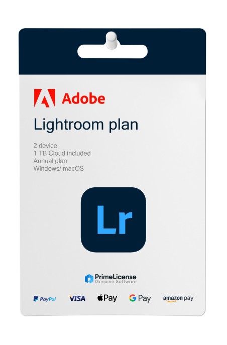 Adobe Lightroom  – how to buy a license key from PrimeLicense, download, and activate the software
