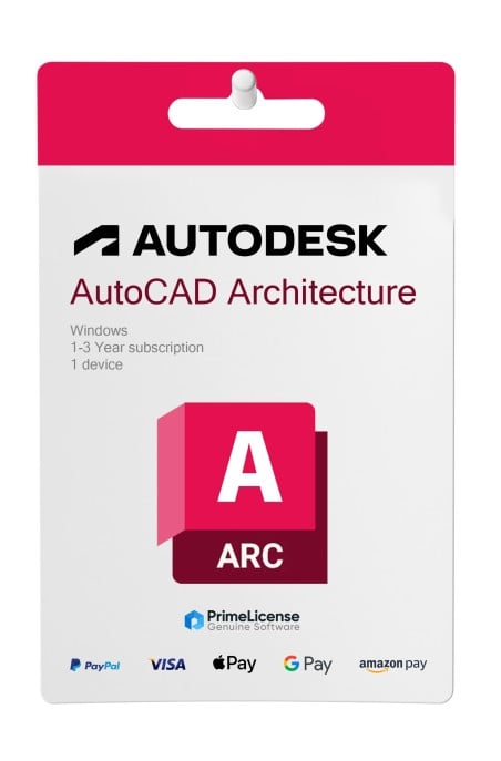 Autodesk AutoCAD Architecture - Original Software Licences