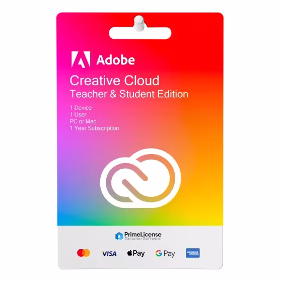 Adobe Creative Cloud All Apps - Educational
