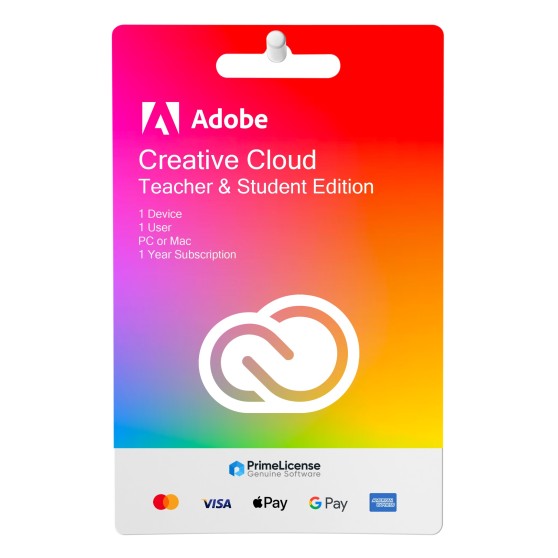 Adobe Creative Cloud Toutes les applications - Éducation