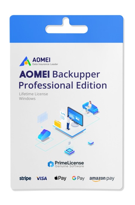 Licence d'AOMEI Backupper Professional