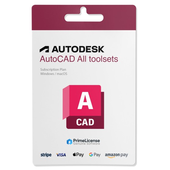 Clé produit authentique pour licence professionnelle d'AutoCAD All Toolsets logiciel CAD avec outils spécialisés par industrie