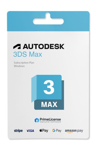 Clé produit authentique pour licence professionnelle d'Autodesk 3ds Max logiciel de modélisation 3D