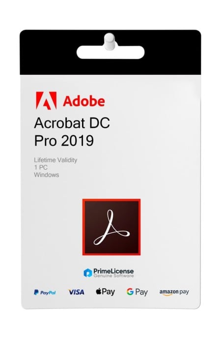 Adobe Acrobat Pro 2019 - Original Software Licenses