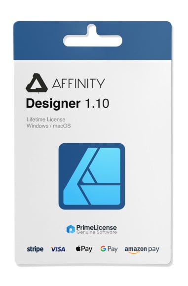 Product key Affinity Designer