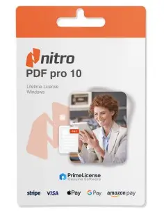 Clé produit authentique pour licence à vie de Nitro PDF Pro 10