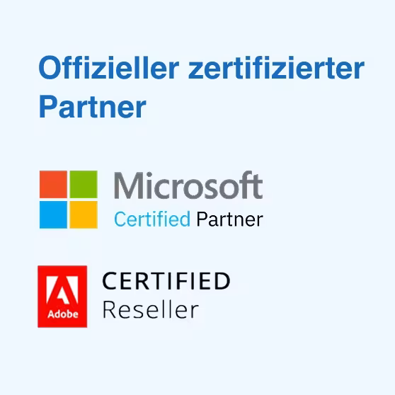 PrimeLicense — zertifizierter Wiederverkäufer von Microsoft- und Adobe-Software
