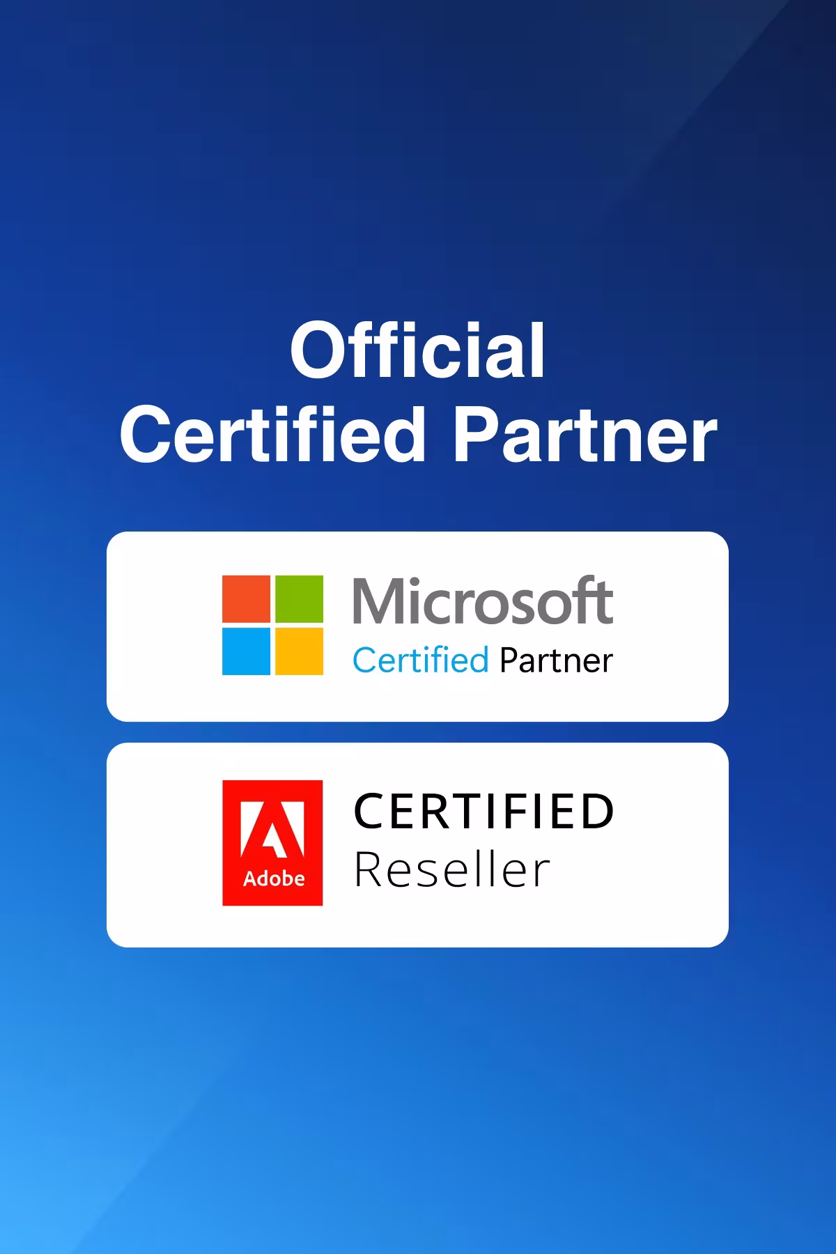 PrimeLicense — certified reseller of Microsoft and Adobe software