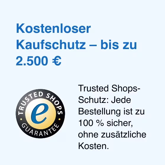 Ihr Einkauf bei PrimeLicense ist durch Trusted Shops bis zu 2.500 € abgesichert